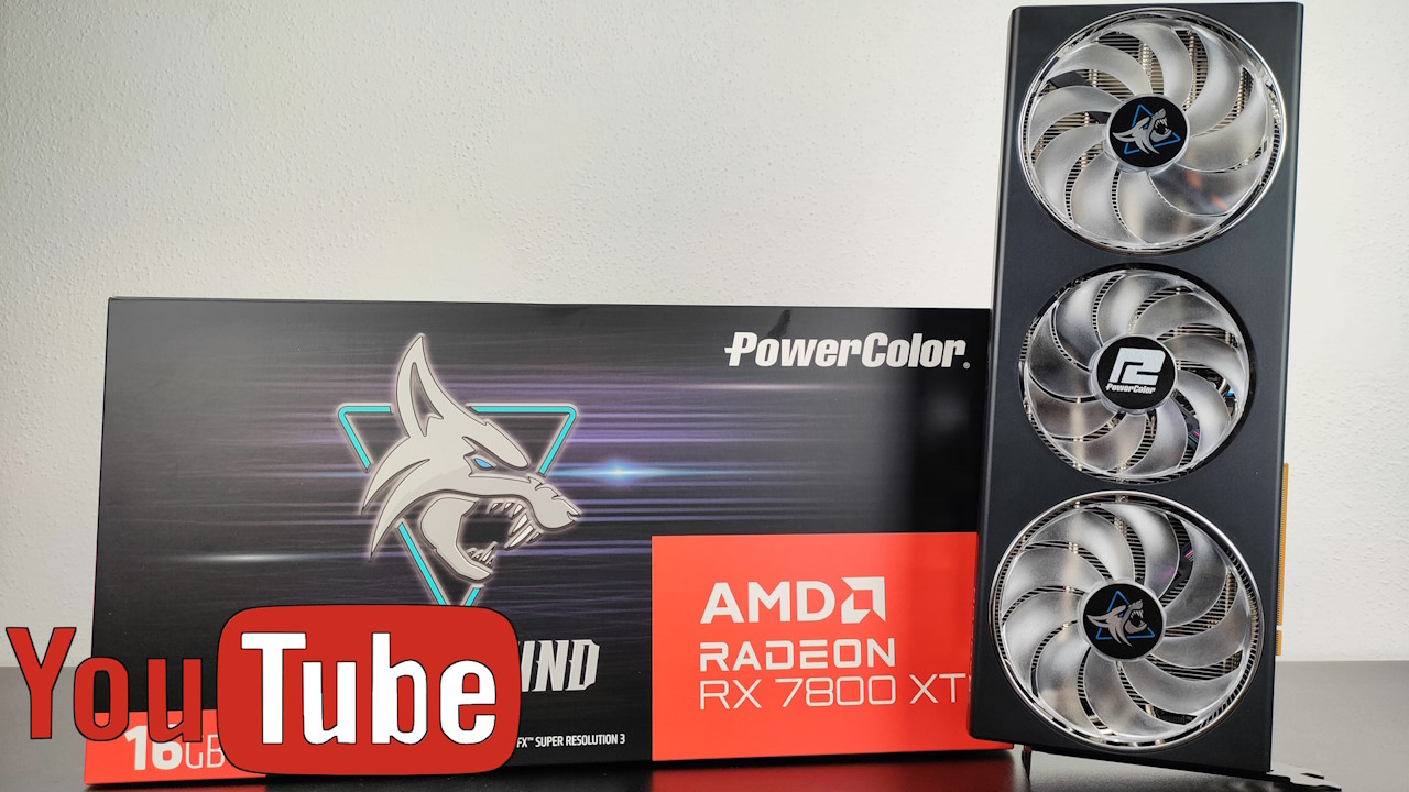 AMD Radeon RX 7800 XT - PowerColor Hellhound