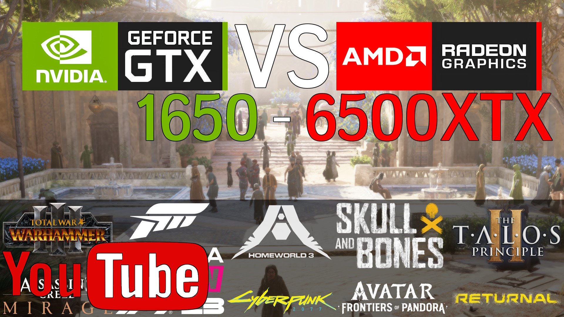 Nvidia GeForce GTX 1650 -VS- AMD Radeon RX 6500 XT